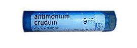 Homéopathie Antimonium crudum
